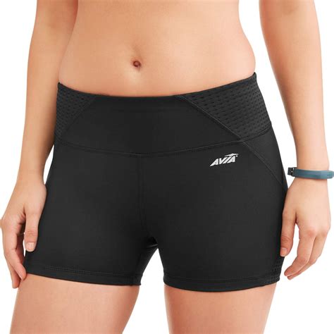 Avia bike shorts. The ideal short from sport to street, the Avia Women’s Seamless Contour Short will move with you all day long. Designed with our high waist smoothing waistband for an enhanced comfort and a smooth silhouette that will flatter any shape or size. 