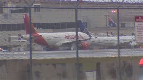 Avianca flight turns back to MIA due to cracked windshield