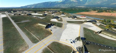 Aviano AB - LIPA - Italy für Microsoft Flight Simulator MSFS