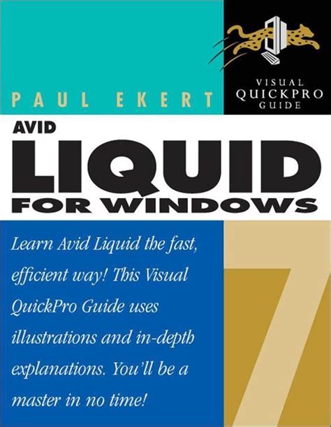 Avid liquid 7 for windows visual quickpro guide paul ekert. - Jump course design manual how to plan and set practice courses for schooling hunter jumper and equitation riders.