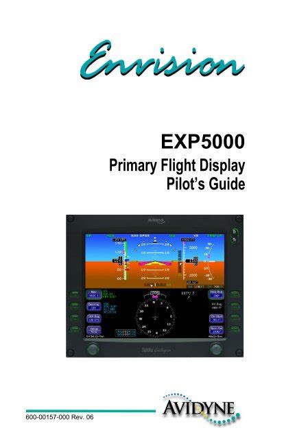 Avidyne ex 5000 pfd pilots guide pa46. - The ultimate live sound operators handbook 2nd edition music pro guides.