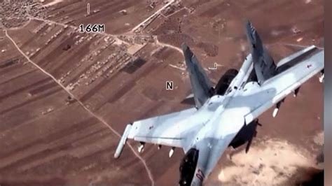 Aviones rusos acosan a drones estadounidenses sobre Siria