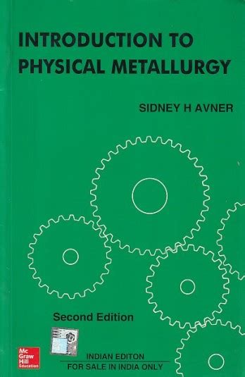 Avner introduction of physical metallurgy solution manual. - Saga judaica na ilha do desterro.