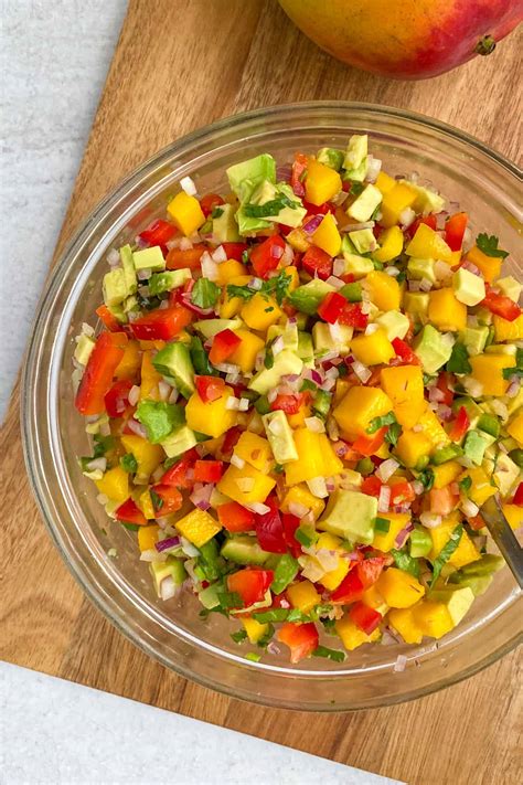 Avocado Mango Salsa