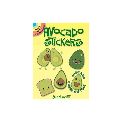 Full Download Avocado Stickers By Ellen Scott