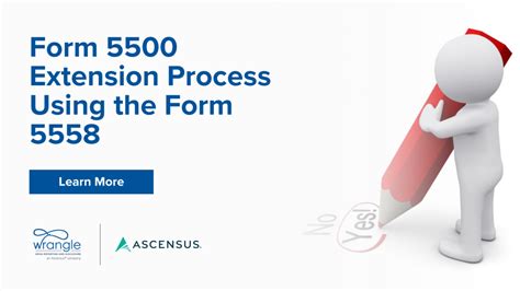 Avoid Using the 5500 Extension Wrangle 5500 ERISA Reporting and