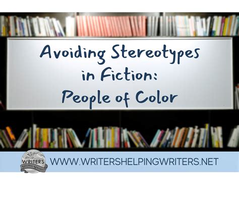 Avoiding Stereotypes in Fiction
