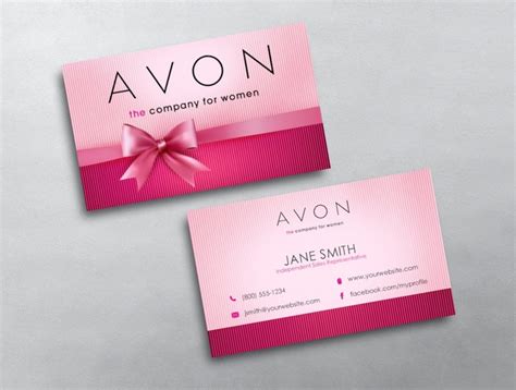 Avon Business Card Design 1