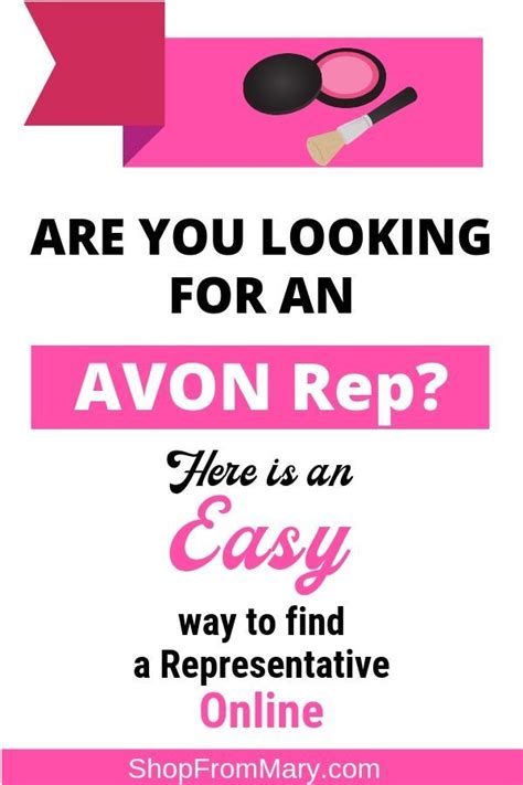 Avon find a rep. November 14, 2021 If you're a current Avon Representative, get ready for some exciting changes coming soon! On December 9, 2021, Avon will be launching its brand-new website and app. Be sure to watch your email and the training calendar on AvonNow.com for announcements of upcoming training events, and register for them. Even if you… 