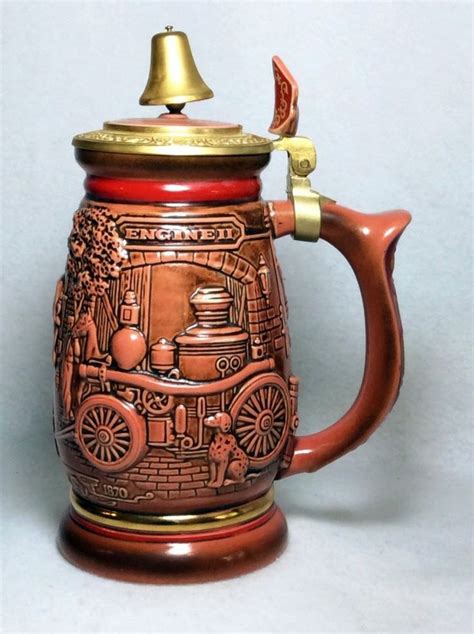 Avon steins. Feb 8, 2023 · The spaten avon firefighter stein features Spaten Brewry's "spaten munchen" logo. Make sure this fits by entering your model number. This 1 liter stein is referred to as a " mass krug ", and is a staple of oktoberfest in munich. Lastly, the spaten avon firefighter Stein can be trusted for good quality, It weighs 3 lbs and has oktoberfest style. 