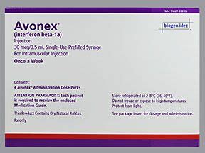 Avonex injection Side effects use for MS dosage and more