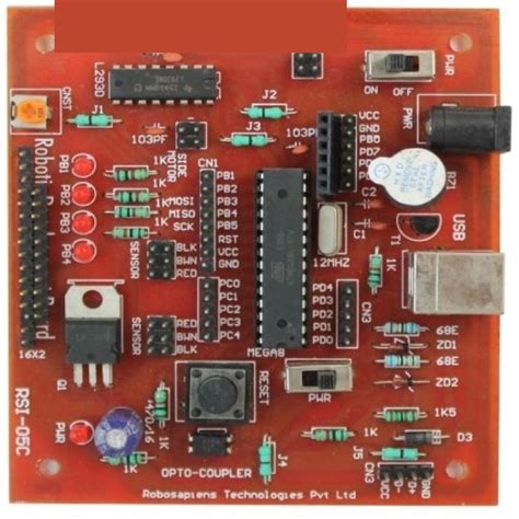 Avr Atmega8 Development Board Circuit