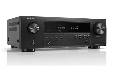  The Denon AVR-1910 is an AV receiver with 7.1 channels, featuring robust amplification, advanced audio processing technologies such as Dolby TrueHD and DTS-HD Master Audio decoding, and HDMI connectivity. 