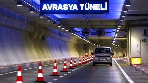 Avrasya tüneli trafiğe kapatıldı