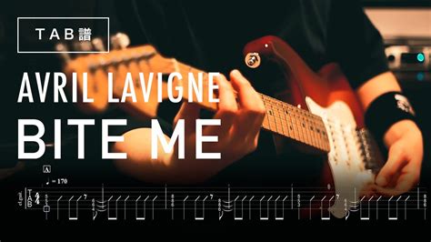 Avril Lavigne - Bite Me: chords 🎸 ChordsBase.com