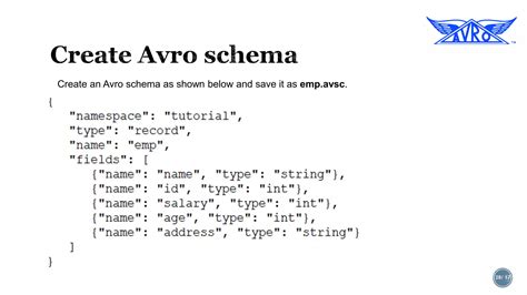 Avro schema editor. avsc) Apache Avro&trade; Learn More Download a data ...
