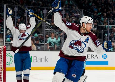 Avs stave off elimination with Game 6 win at Seattle Kraken, setting up Game 7 on Sunday