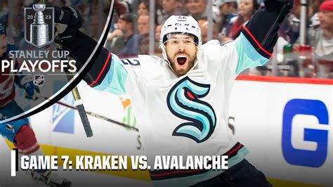 Avs vs kraken. Video highlights, recaps and play breakdowns of the Colorado Avalanche vs. Seattle Kraken NHL game from April 20, 2023 on ESPN. 