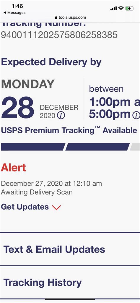 Awaiting Delivery Scan Hi all, I recently had a package shipped from South Korea to Philly and after weeks of waiting it finally got to the US and eventually my local post office. It updated to out for delivery a few days ago and never got here at which point the tracking had status “awaiting delivery scan”.