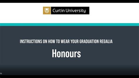 Award with distinction - Curtin University