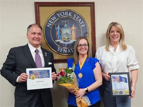 Awarded Liberty Medals NY State Senate