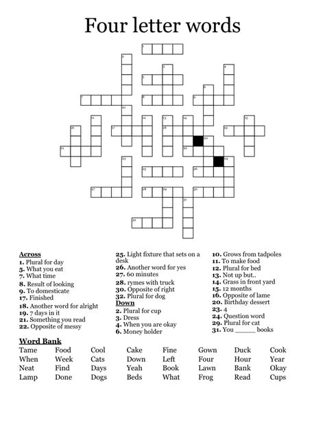 Aware of crossword clue 4 letters. The crossword clue Was aware of with 4 letters was last seen on the April 07, 2023. We found 20 possible solutions for this clue. We think the likely answer to this … 