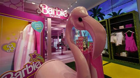 Awash in pink, everyone wants a piece of the “Barbie” movie marketing mania