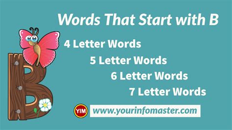 Awesome Cool Words That Start with B Your Info Master
