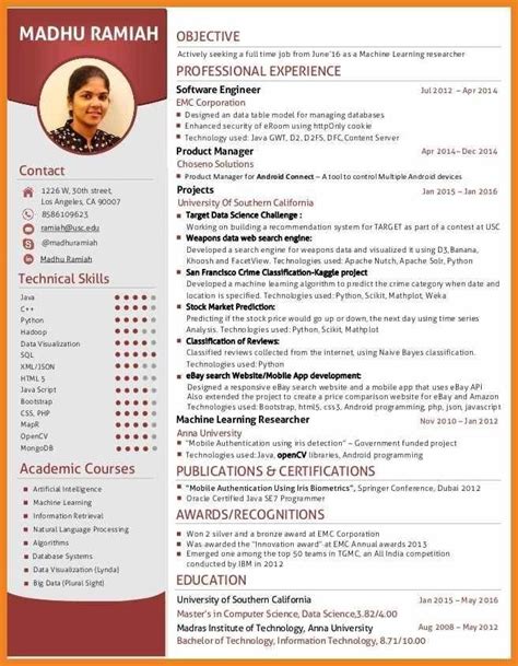 Awesome Data Scientist Resume Template Collection in 2020 Data