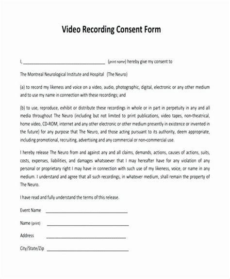 Awesome Media Release forms Template in 2020 Application letter