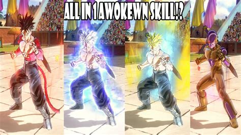 Awoken skills xenoverse 2. Justice Kick: This strike skill has two inputs. The first one does a small flip which can negate basic Ki blasts and follows up with a kick. Following the kick on the single input version, you can give chase to continue your combo. The second input lets you follow the kick with a quick Ki blast. 