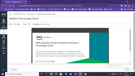 Aws academy knowledge check. This playlist contains the video solution of the Knowle...