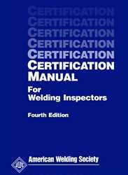 Aws certification manual for welding inspectors. - Manual of the lodge by albert gallatin mackey.
