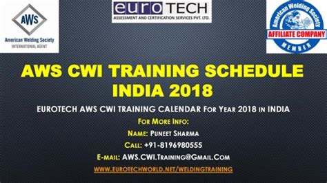 Aws cwi training calender schedule 2018 by AWS CWI Training Course Issuu
