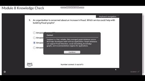 Aws data engineering module 8 answers.  #aws#amazonaws #awsacademy#dataengineering #module12#...