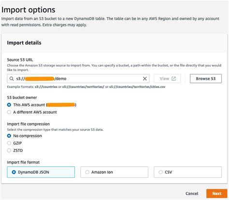 Aws dynamodb import table example. NET project.  The community is massive — nearly ev...