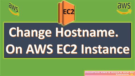 Aws ec2 change hostname ubuntu.  Part of this hostname is displayed at the shell prom...