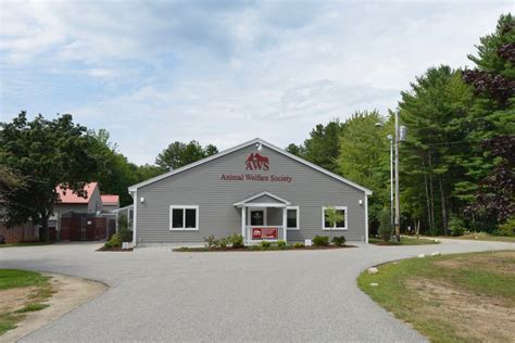 Animal Welfare Society PO Box 43 West Kennebunk, ME 04094. Email . LOCATION. 46 Holland Road Kennebunk, ME 04043. Directions . HOURS OF OPERATION Adoption Center: Open 10 am – 3:30 pm, 7 days a week. Meet the Animals . Veterinary Clinic: Services are available by appointment M-F from 9 am – 4 pm. No drop ins.. 