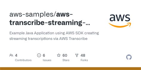 Aws transcribe java example.  The following code examples show you how to p...