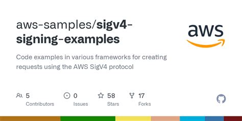 Aws version 4 signing example python.  You&rsquo;ll learn how to create and...