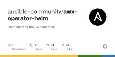 Awx operator helm chart.  Contribute to ansible-community/awx-operator-h...