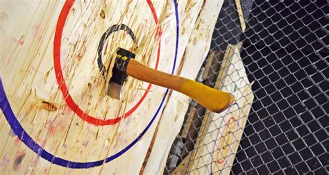  1. Corky’s Gaming Bistro. 4.5 (204 reviews) Escape Games. Arcades. Axe Throwing. “This is a really neat place! There are tables and chairs in front of the axe throwing to check it...” more. 2. Texas Lumberjaxe. 5.0 (31 reviews) Axe Throwing. “BEST SPOT FOR AXE THROWING. We had a company party here after our annual planning and it was...” more. 3. 