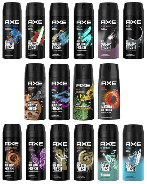 Axe body spray scents. Axe Black. This body spray has a refined woody scent. It combines the scent of bergamot and cedar wood. It smells fresh and somehow, it reminds me of the woody notes of Acqua de Gio perfume. If you’re a fan of Acqua de Gio, this is an inexpensive alternative for daily use. 