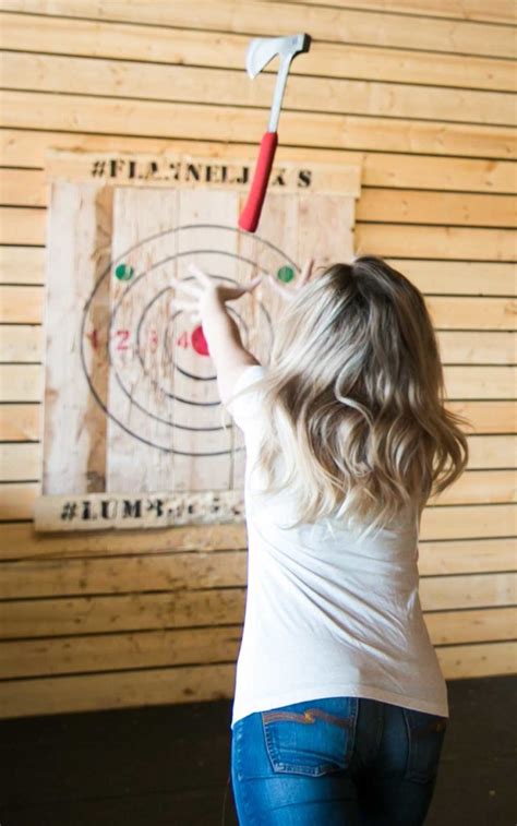 Axe throwing grand rapids. Friday: 11am - 11pm. Saturday: 11am - 11pm. Sunday: 11am - 8pm. Axe Throwing Gift Cards from FlannelJax’s Grand Rapids are the perfect gift for the wannabe Lumberjacks in your life. Available in $25, $50, and $100 denominations. 