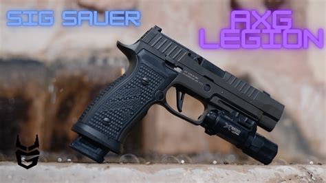 The P226-XFIVE LEGION also features suppressor height XRAY3 f