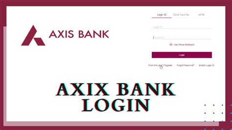 Axis Bank Internet Banking. 