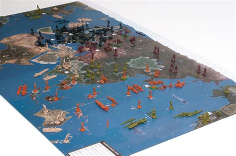 Axis & Allies can be played by up to five players. Each of you will control one or more world powers. On your turn, you build, deploy, maneuver, and command army divisions, air wings, and naval fleets to loosen your foes’ hold on their territories. On your opponents’ turns, they will bring their forces against you.. 