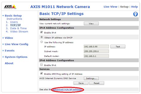 Axis camera default ip.  It includes instructions for using and managi...