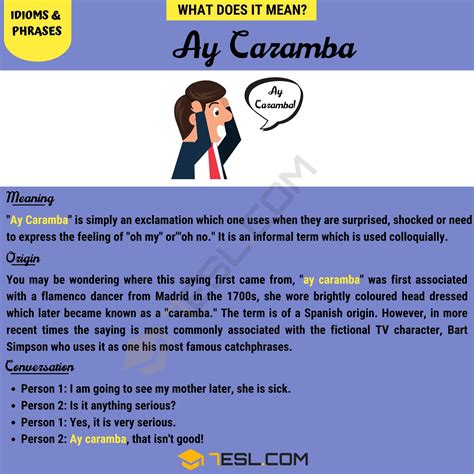 Ay caramba meaning. Things To Know About Ay caramba meaning. 