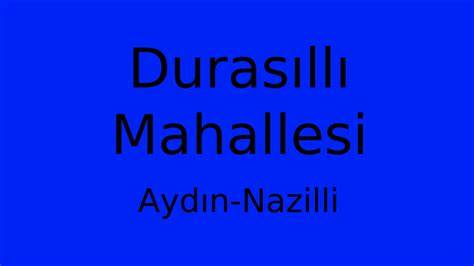 Aydın Nazilli Durasilli Mahallesi terapi halı yıkama